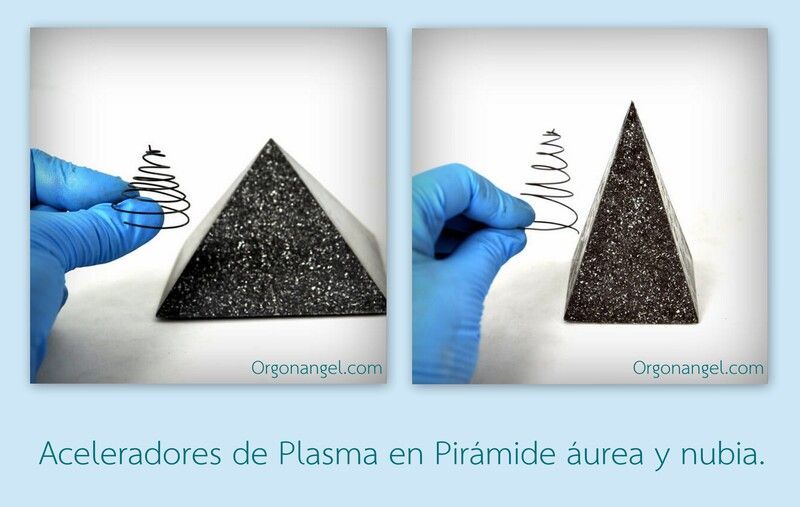 Acelerador de Plasma en pirámides de orgonita