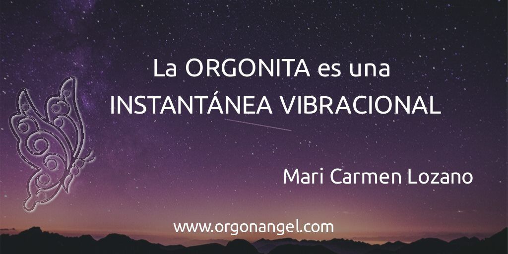 instantánea vibracional orgonita