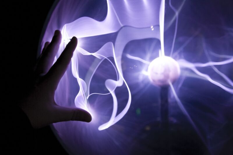 Plasma en una orgonita